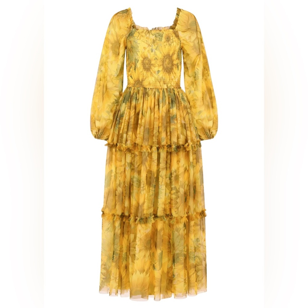JessaKae Sunflower Yellow Maxi Dress